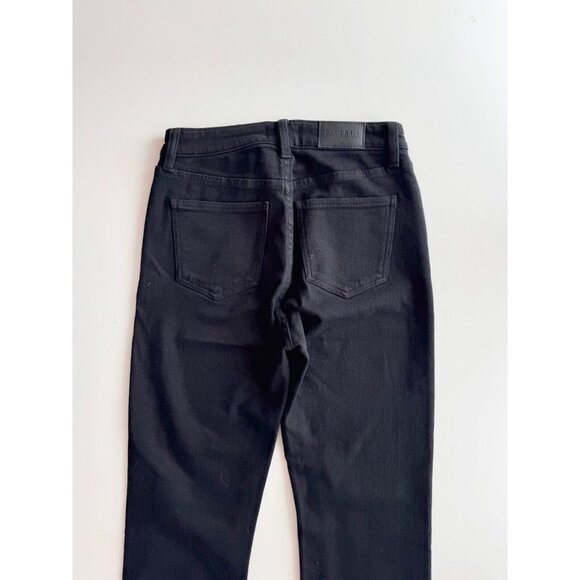 PISTOLA Teaghan Black Stretch High Rise Vented Cigarette Jeans, Size 27 - Picture 9 of 15